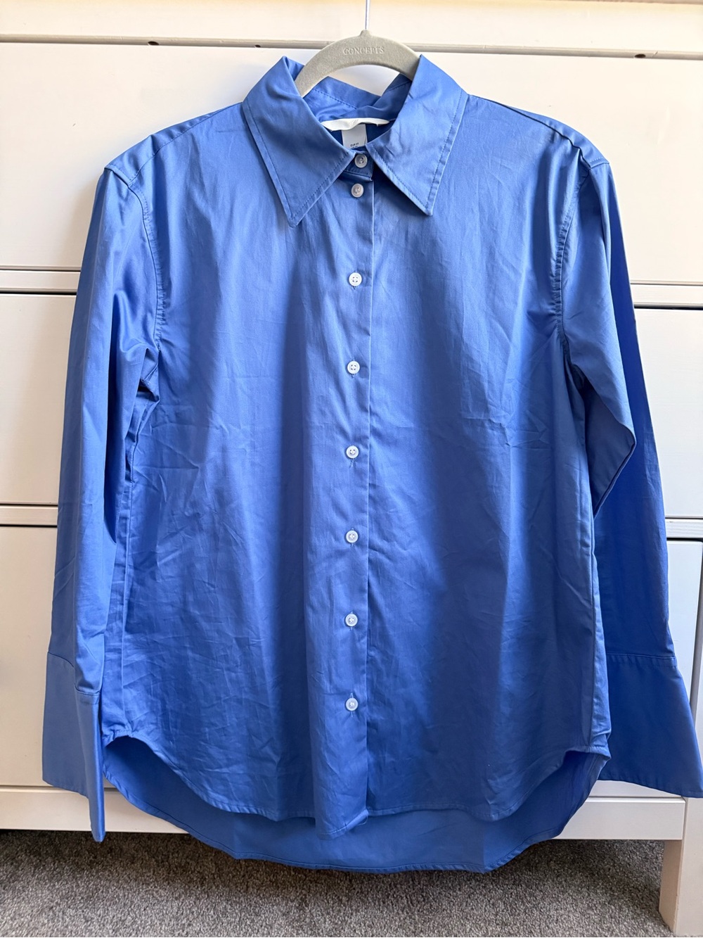 H&M Light Blue Women's Button-Up Shirt